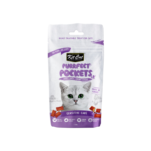 كت كات مكافآت بوكتس للقطط الحساسة - طبقة مقرمشة وح...