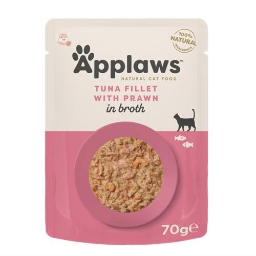 أبلاوز أظرف طعام رطب للقطط - تونة مع الجمبري في ال...
