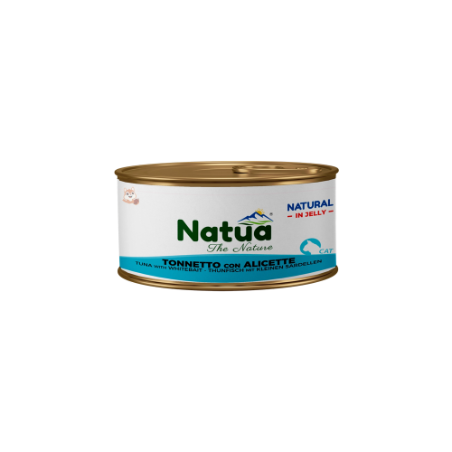 ناتوا طعام رطب للقطط - تونة مع صغار السمك بالجيلي...