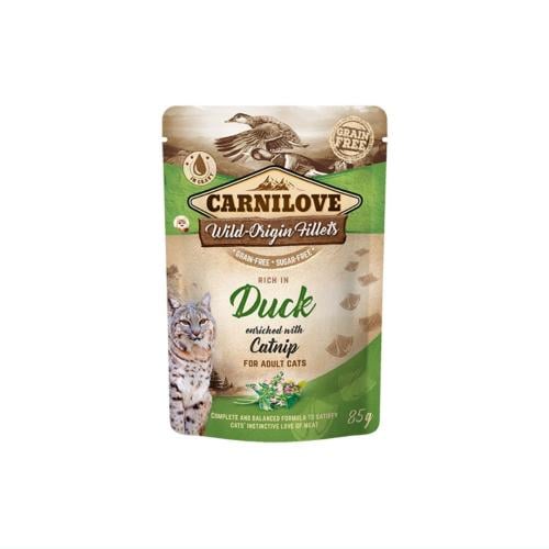 كارنيلوف أظرف طعام رطب للقطط - البط و الكاتنيب 85...