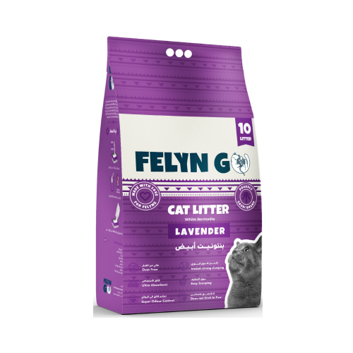 فيلاين قو رول باق رمل للقطط برائحة اللافندر 10 لتر