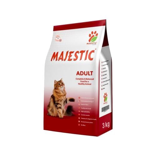 ماجستيك - طعام جاف للقطط البالغة 3 كيلو