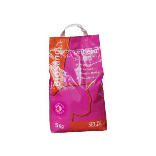 رمل بايو ساند للقطط قابل للتكتل 5 كج