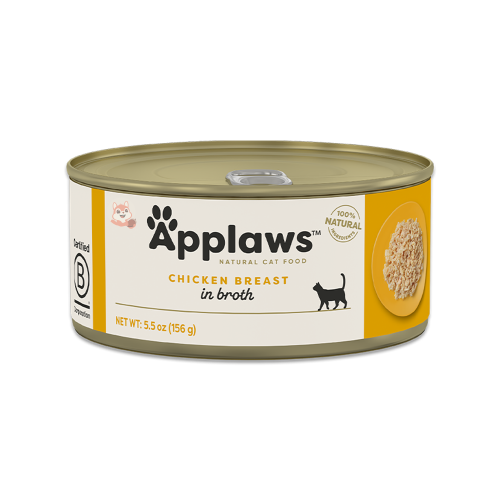 أبلاوز معلبات طعام رطب للقطط - صدور الدجاج في المر...