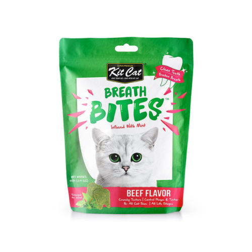 كت كات بريث بايتس نعناع مكمل غذائي باللحم البقري 6...