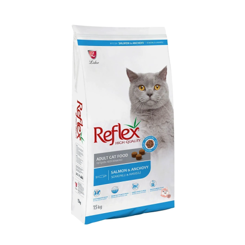 تركيبة السلمون مع الأنشوفة لحياة صحية ونشيطة للقطط...