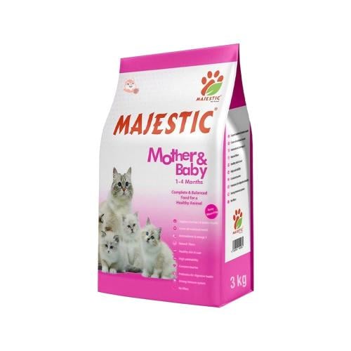ماجستيك - طعام جاف للقطط الأم وصغارها 3 كيلو