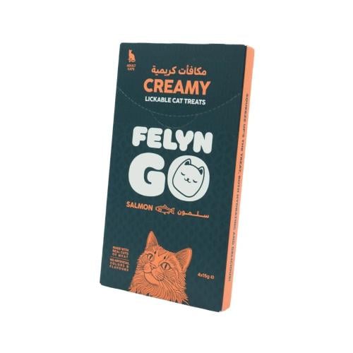 فيلاين قو مكافأة كريمية بنكهة السالمون 4×15 غ