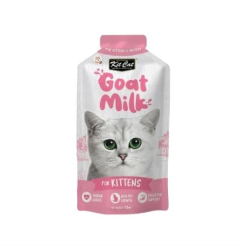 كت كات أظرف حليب ماعز خالٍ من اللاكتوز للقطط الصغي...