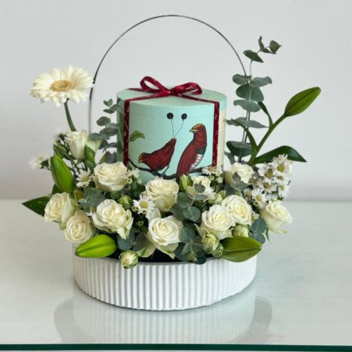 تنسيق ورد طبيعي مع ويفر اصابع انوش المميزة