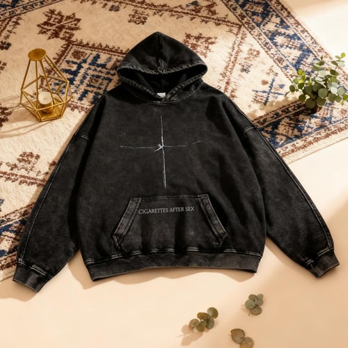 هودي مطبوع بشعار CAS