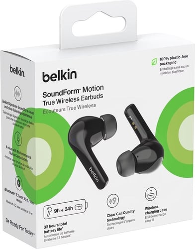 بيلكن - سماعات اذن لاسلكية موشن ترو من ساوند فورم...