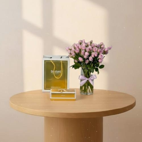 رقة اللافندر بلمسة ذهبية!