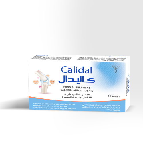 كاليدال ( كالسيوم ٦٠٠ مجم و فيتامين د ١٠٠٠ وحدة دو...