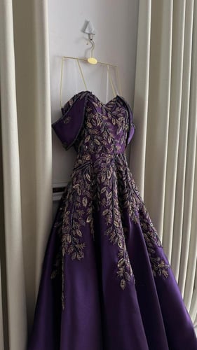 فستان سهرة ميكادو مع كله