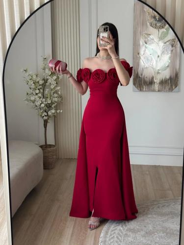 فستان عيد متعدد الألوان