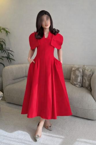 فستان العيد السن المحير ميدي باربي قطعتين