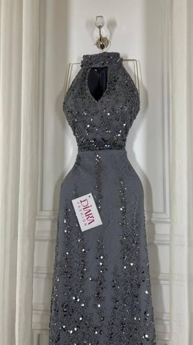 فستان سهرة كلفة خرز