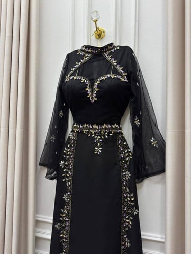 فستان سهرة باربي تطريز يدوي