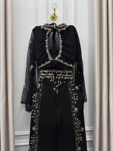 فستان سهرة باربي تطريز يدوي