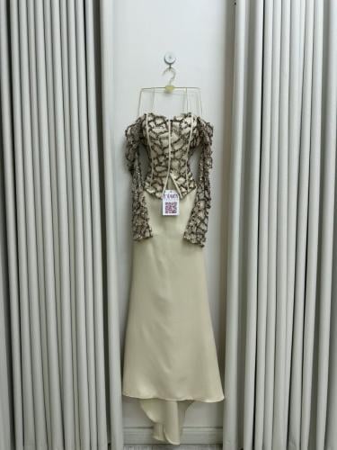 فستان سهره كلفه ترتر على باربي