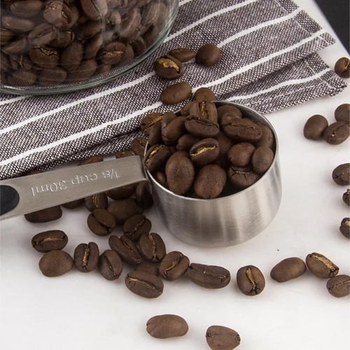 ملعقة للقهوة من الفولاذ المقاوم للصدأ