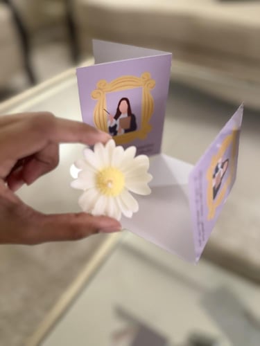 فواحة عطرية ( عباد الشمس ) + كرت