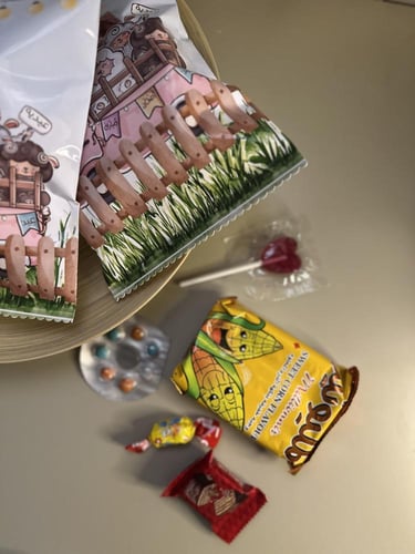 أكياس شيبس بثيم عيد الأضحى ( بدون تعبئة )