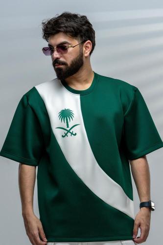 تيشرت اليوم الوطني اوفر سايز