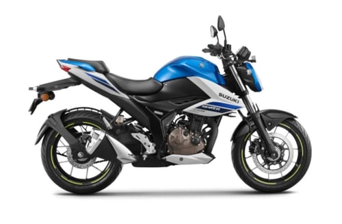 دراجة نارية سوزوكي 250 نيكد موديل 2025 اللون ازرق...