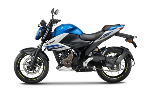 دراجة نارية سوزوكي 250 نيكد موديل 2025 اللون ازرق...