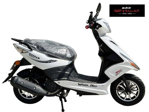 دراجة ناريه عجيب وسام ناري WM150-gh موديل 2024 الل...