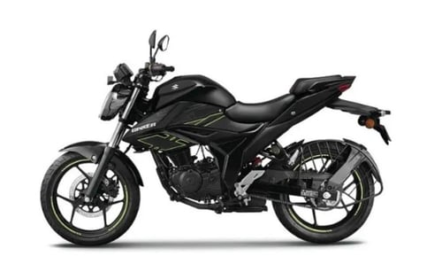 دراجة نارية سوزوكي نيكد 150 موديل 2025 اللون اسود