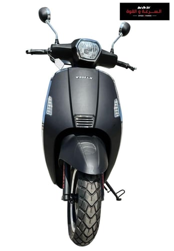 دراجة نارية عجيب وسام ناري موديل 2024 اللون الاسود