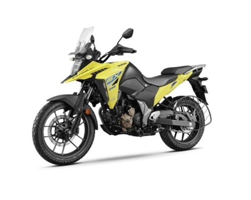 دراجة SUZUKI V-STROM 250SX موديل 2025 اللون الاصفر...