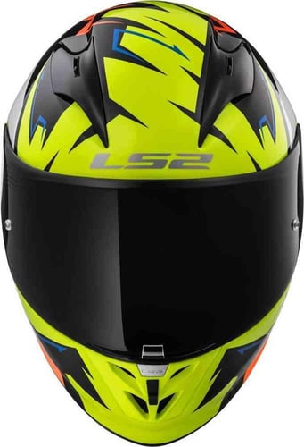 خوذة دراجة نارية LS2 FF323 Arrow R EVO V، أسود/أصف...