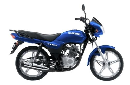 دراجة نارية سوزوكي AX4 110 اللون الازرق