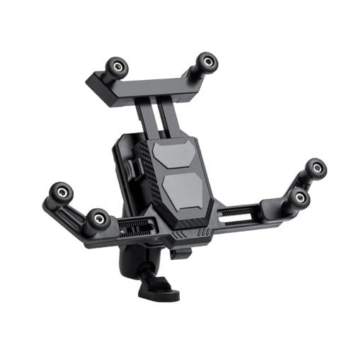 حامل جوال للدرجات النارية قابل للدوران 360 درجه مم...