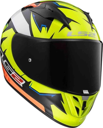 خوذة دراجة نارية LS2 FF323 Arrow R EVO V، أسود/أصف...