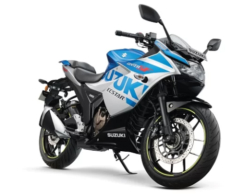 دراجة Suzuki Gixxer SF 250 موديل 2024 اللون ازرق و...