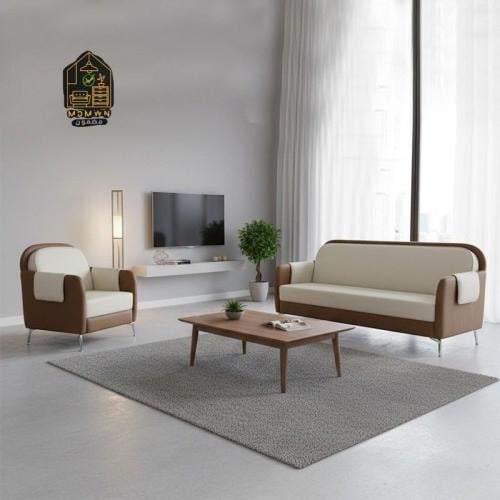 A sofa that combines simplicity and high taste