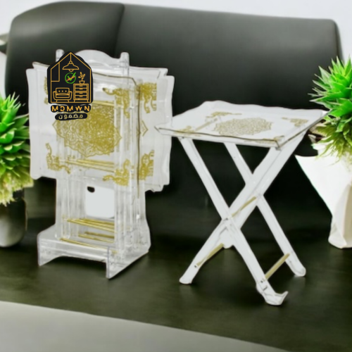 طقم شنطة طاولات خدمة أكريليك