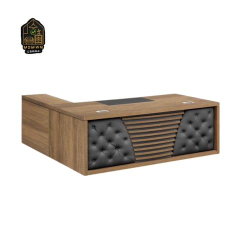 مكتب مع ملحق وادراج بالوان ومقاسات مختلفة