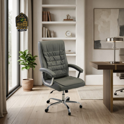 Luxury multi-colored swivel office chair