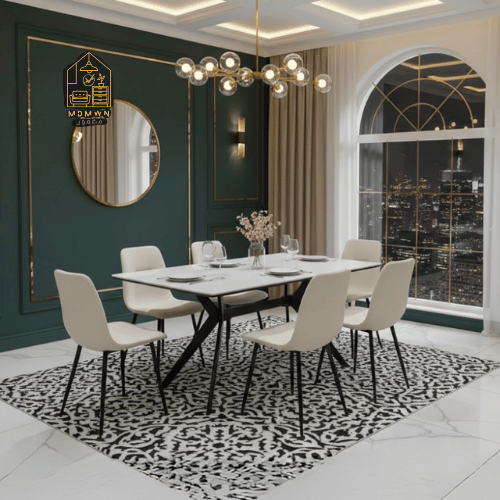طقم سفرة طعام مع كراسي