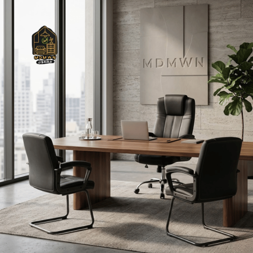 High-end two-tone office chair set