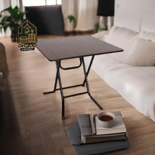 طاولة طعام قابلة للطي مربع مقاس 80* 80 * ارتفاع 75...