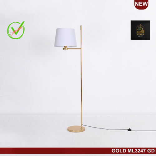 انارة ارضية لون ذهبي وأبيض