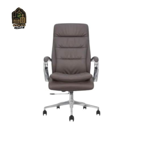 كرسي مدير جلد فاخر دوار او ثابت