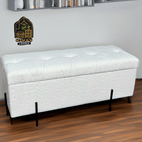 مقعد بوكلية بصندوق ابيض 110*43 سم